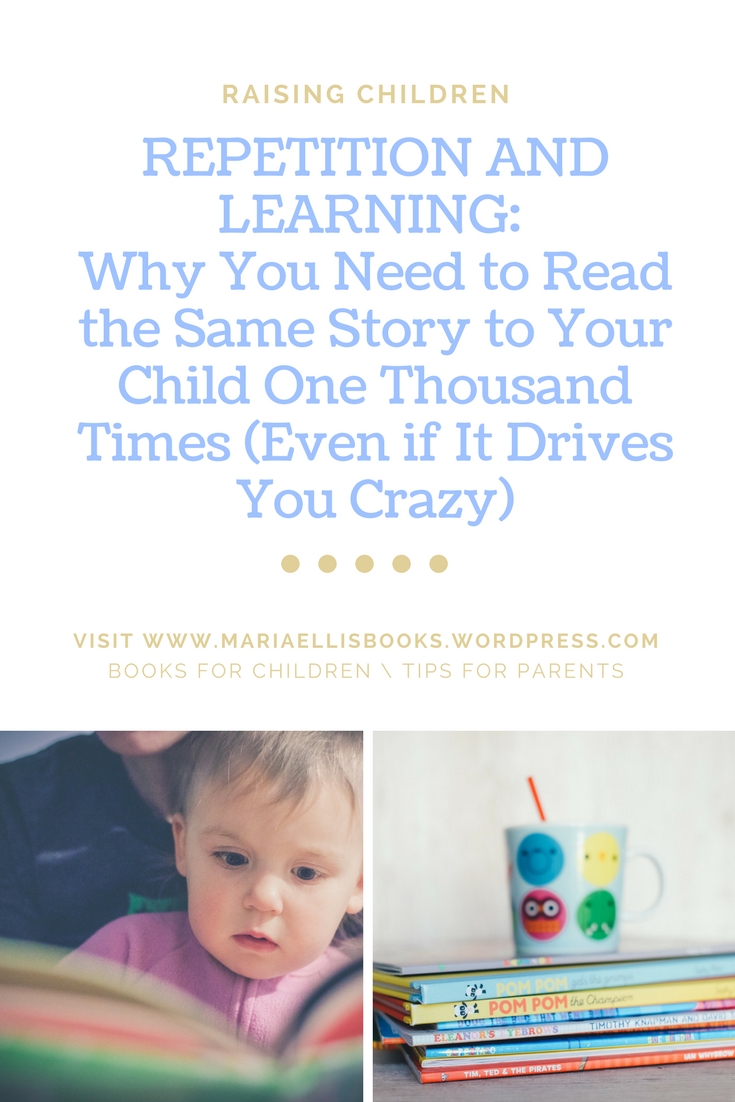reading with your child repetition learning children benefits